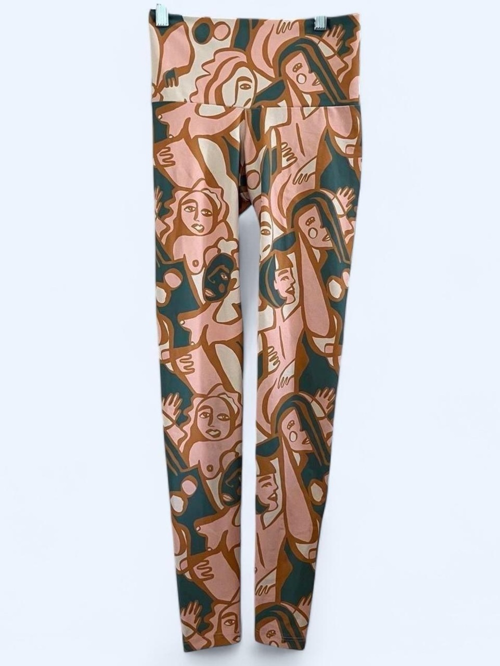 Abstract Figure Anthropologie Leggings